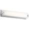 Elan Xeo 24 1/4" Wide Chrome LED Bath Light