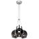 Elan Zin 21 1/4"W Polished Nickel LED Multi Light Pendant