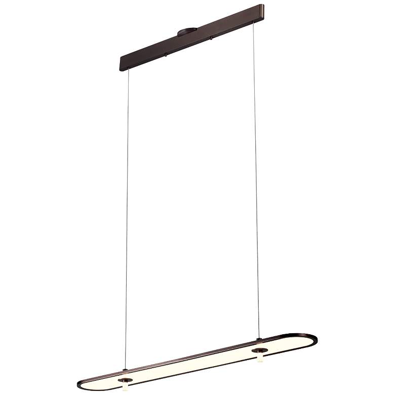 Image 1 Elara 43.5" Deep Taupe Pendant