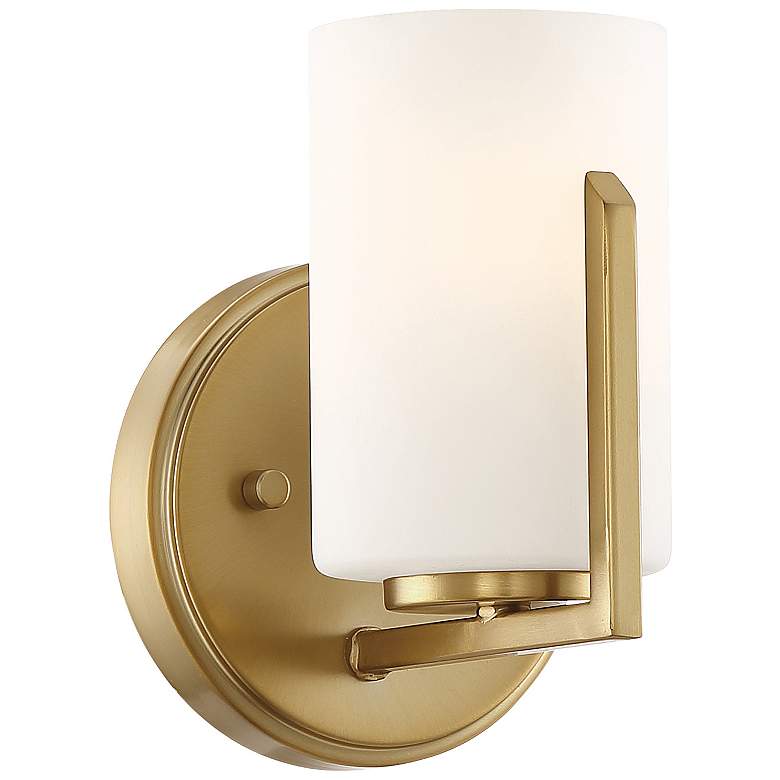 Image 2 Elara 5,25 in. 1 Light Wall Sconce Brushed Gold Finish