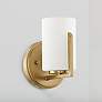 1_Elara 5,25 in. 1 Light Wall Sconce Brushed Gold Finish