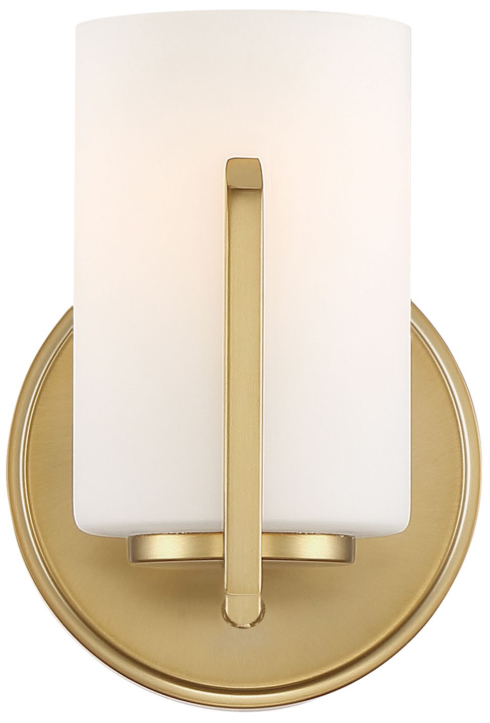 Image 5 Elara 5,25 in. 1 Light Wall Sconce Brushed Gold Finish more views