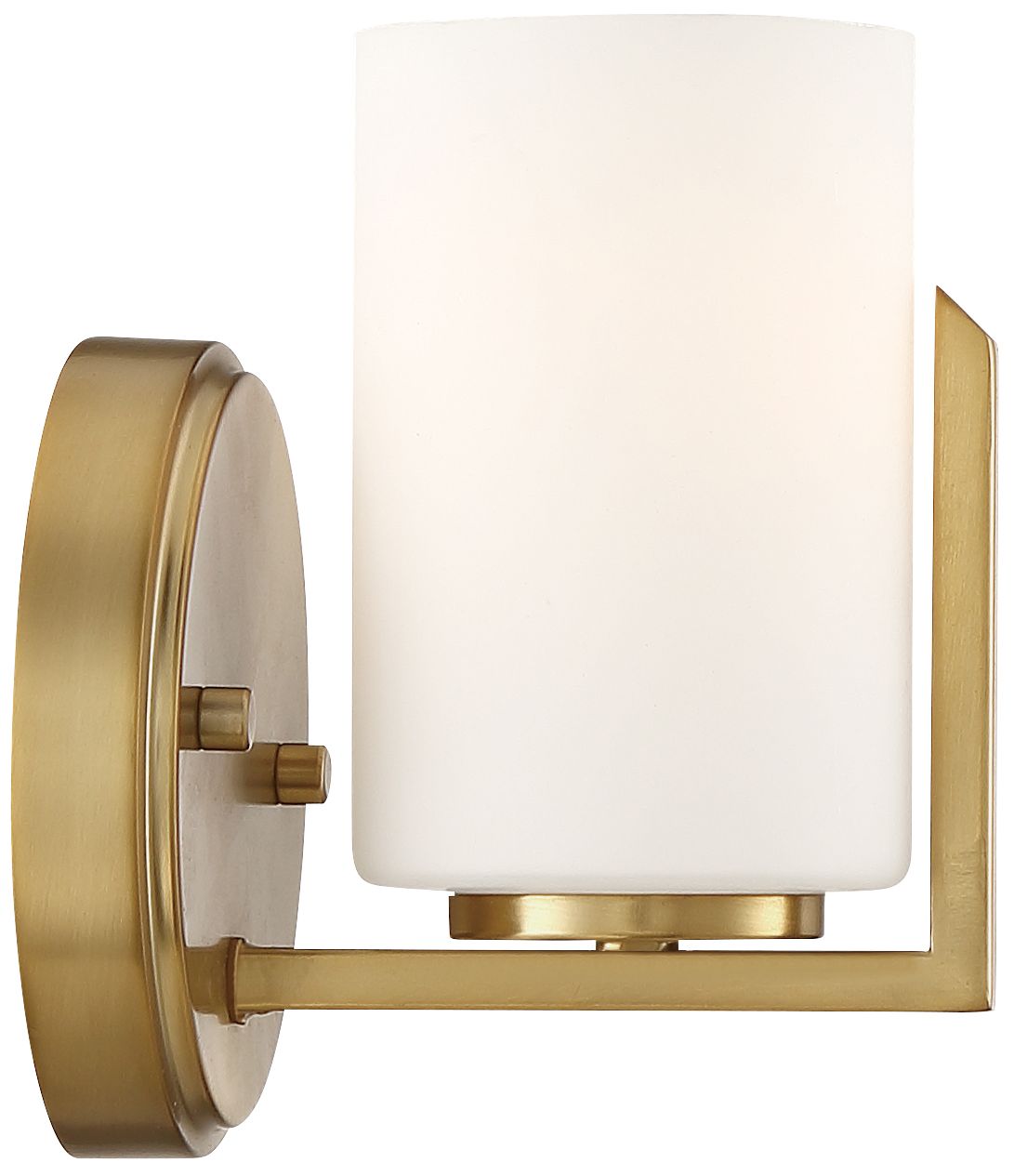 Image 7 Elara 5,25 in. 1 Light Wall Sconce Brushed Gold Finish more views