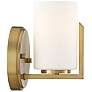 7_Elara 5,25 in. 1 Light Wall Sconce Brushed Gold Finish more views