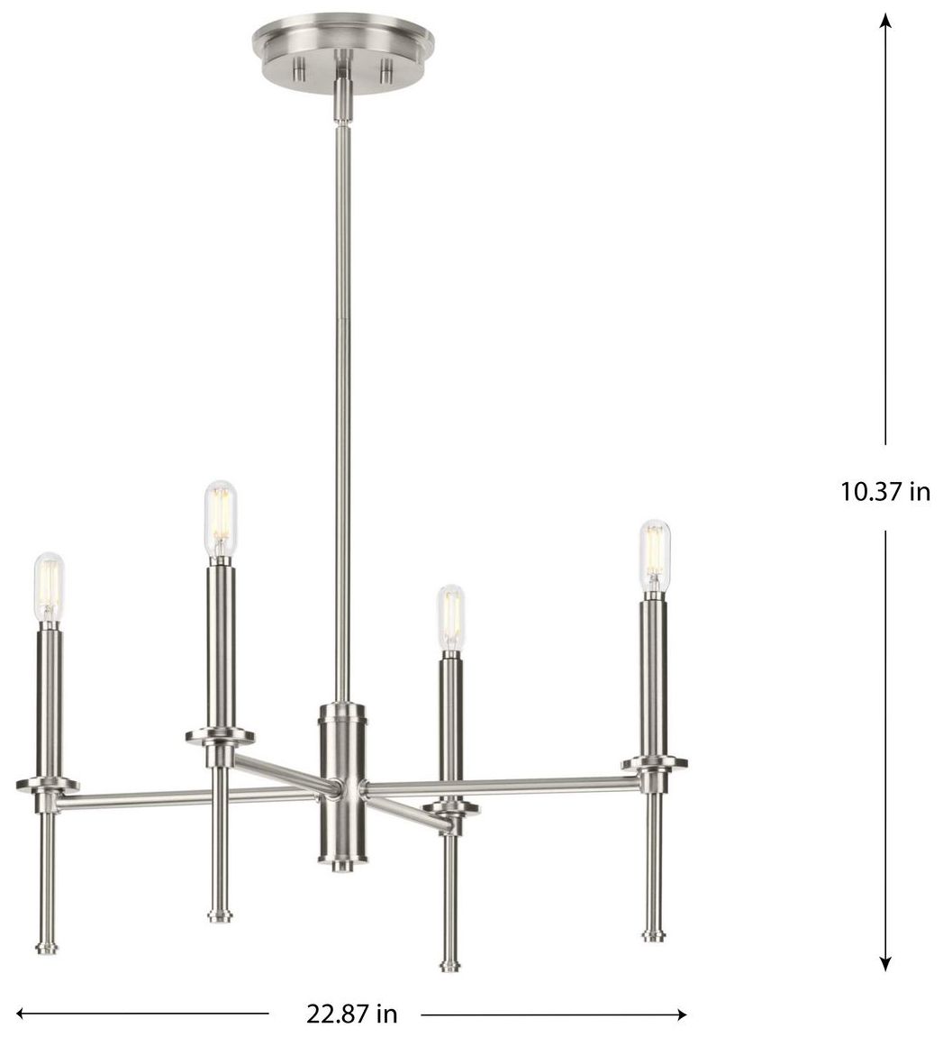 Image 4 Elara Collection Four-Light Chandelier Light more views