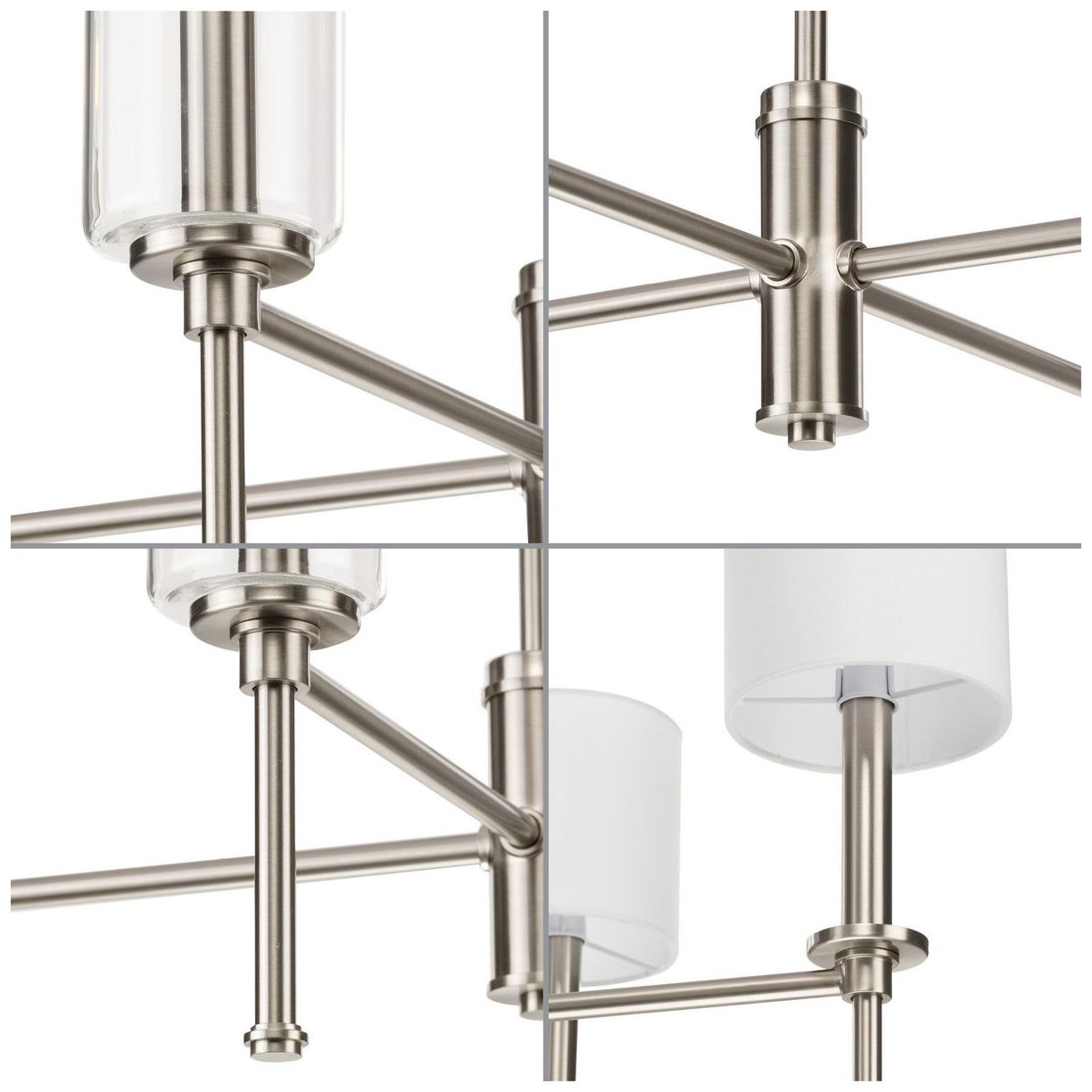 Elara Collection Four-Light Chandelier Light