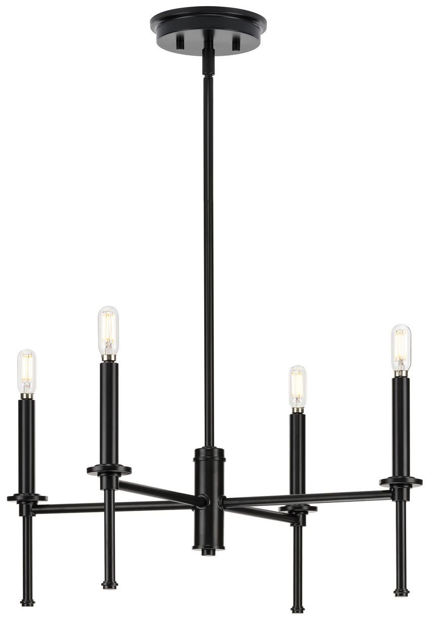 Elara Collection Four-Light Chandelier Light