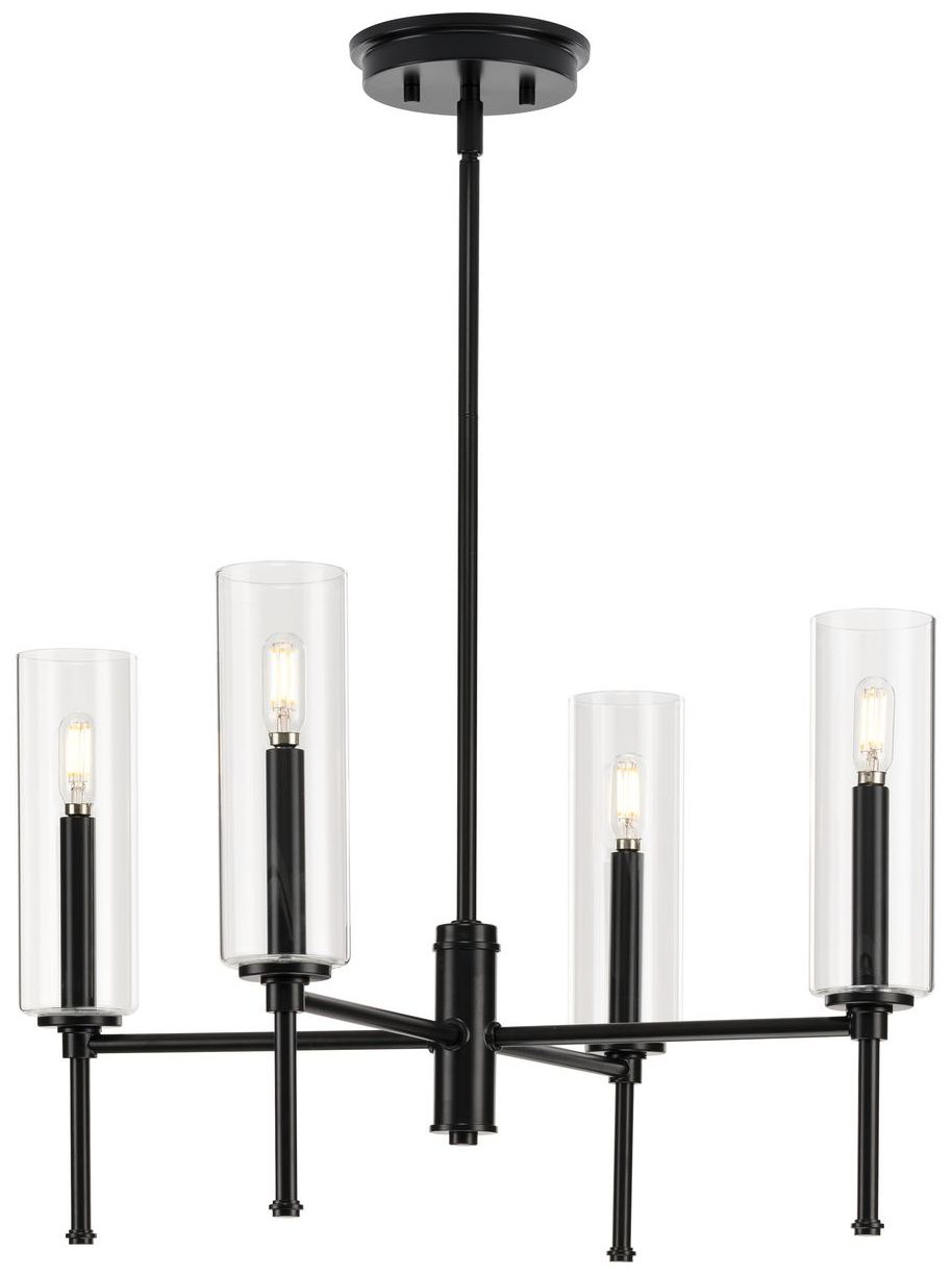 Image 6 Elara Collection Four-Light Chandelier Light more views