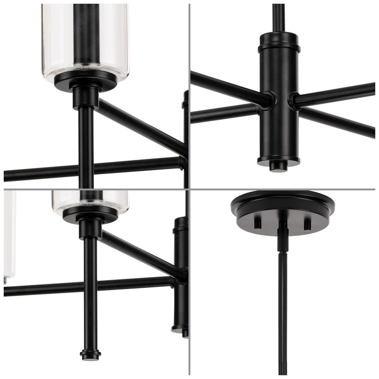 Elara Collection Four-Light Chandelier Light