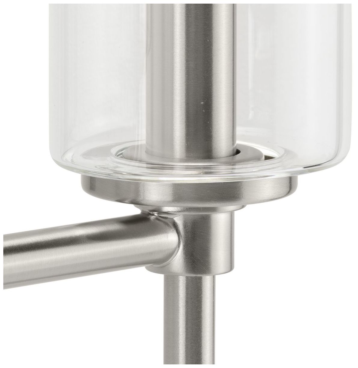 Image 7 Elara Collection Three-Light Clear Glass New Traditional Bath Vanity Light more views