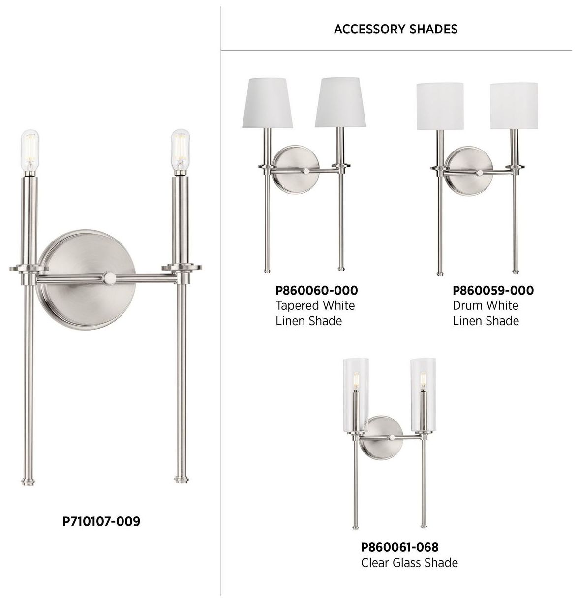 Image 4 Elara Collection Two-Light Wall Light more views