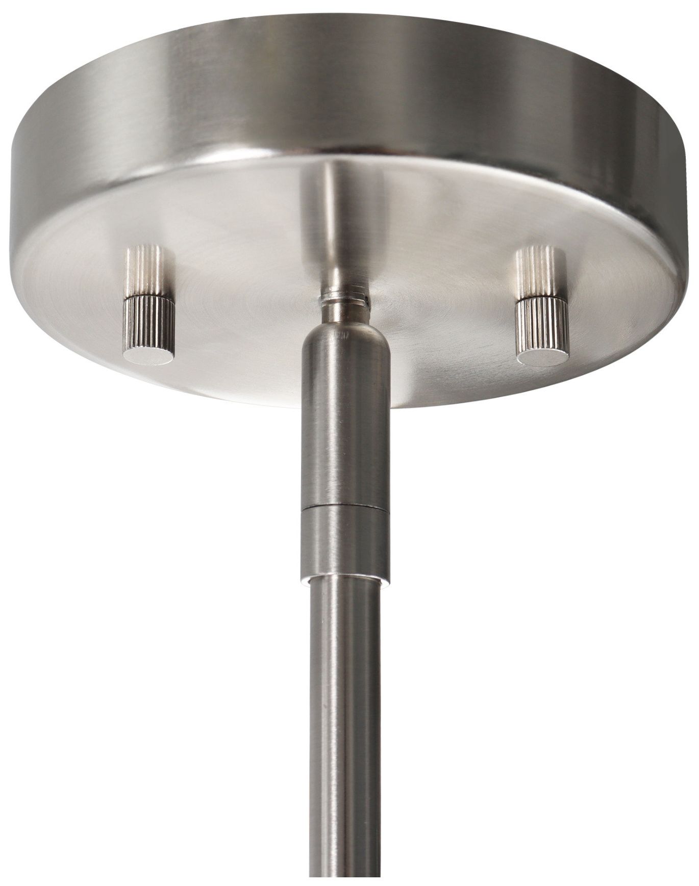 Image 3 Elara Modern Satin Nickel 20.9" Wide 3-Light Clear Glass Chandelier more views