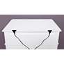 Thumbnail2 of Elati 24" Wide White 3-Drawer Nightstands with USB Ports Set of 2 more views