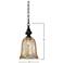 Elba Collection 8 1/2" Wide Mini Pendant Chandelier