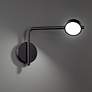 1_Elbo 9.25"H x 14.38"W 1-Light Reading Light in Black