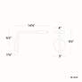 6_Elbo 9.25"H x 14.38"W 1-Light Reading Light in Black more views