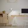 7_Elbo 9.25"H x 14.38"W 1-Light Reading Light in White more views