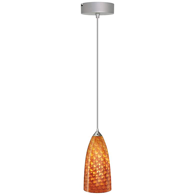 Image 1 Elco 3 1/2" Wide Athena Glass Freejack Mini Pendant