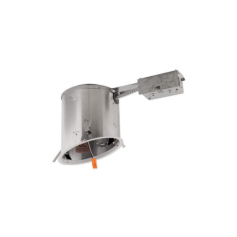 Image 1 Elco 6 inch IC Airtight Sloped Single Wall Remodel LED Housing