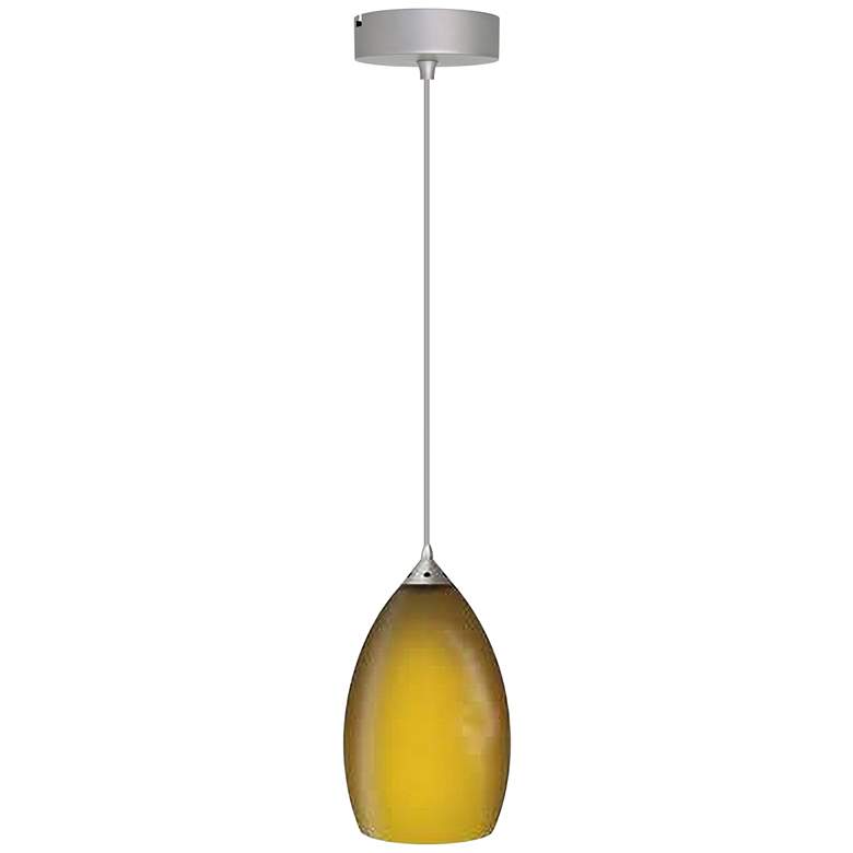 Image 1 Elco Becket 4 3/4" Wide Autumn Glass Freejack Mini Pendant