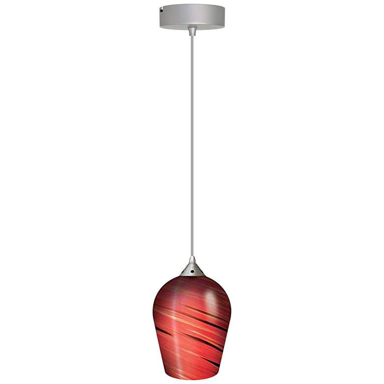 Image 1 Elco Blake 5" Wide Mars Glass Freejack Mini Pendant
