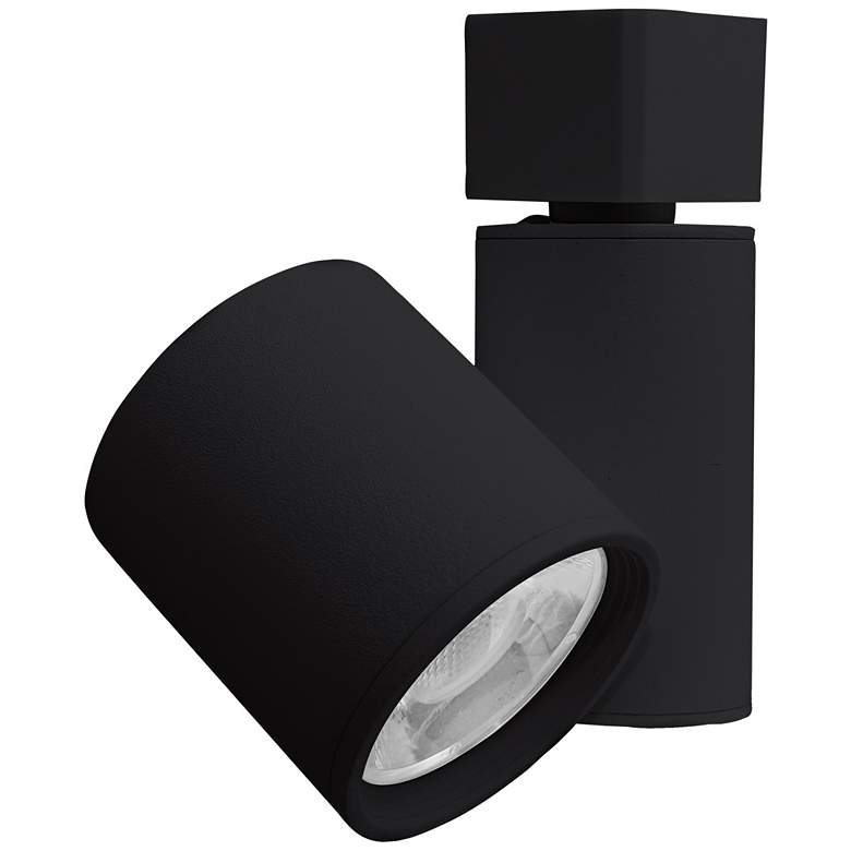 Image 1 Elco LED Gordian Black Cylinder 15 Watt Track Head