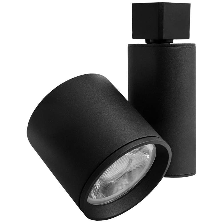 Image 1 Elco LED Gordian Black Cylinder 30 Watt 3000K Track Head