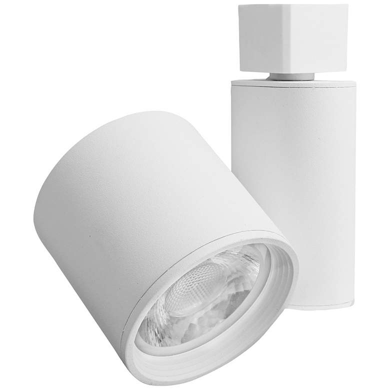 Image 1 Elco LED Gordian White Cylinder 30 Watt 3000K Track Head