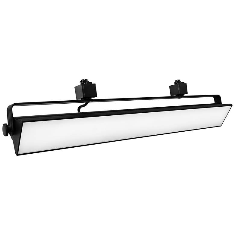 Image 1 Elco LED Pipe Black 58 Watt 3000K Wall Washer Track Head