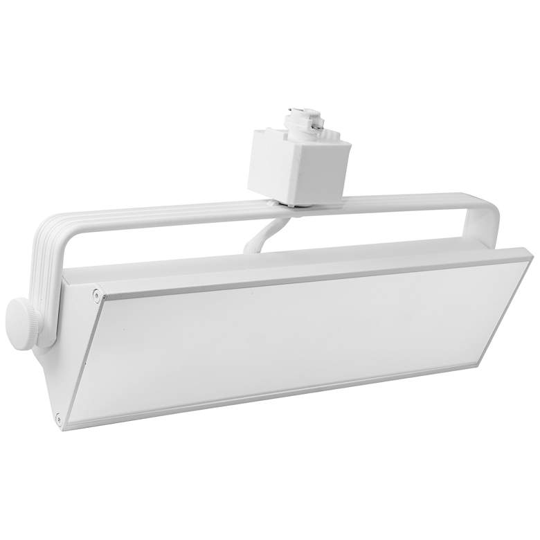 Image 1 Elco LED Pipe White 20 Watt 3-CCT Wall Washer Track Head