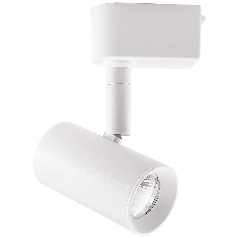 Image 1 Elco LED Timer White Cylinder 10 Watt 40-Degree Track Head