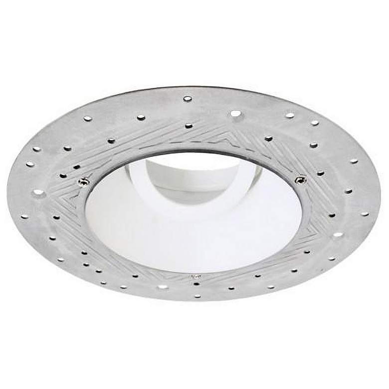 Image 1 Elco Pex 4 inch White Twist and Lock Smooth Reflector Trim
