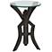 Eldern Nut and Bolt Old Iron Accent Table