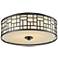 Elea 16 1/4" Wide Bronze Ceiling Light