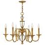 Thumbnail1 of Eleanor Heritage Brass Chandelier