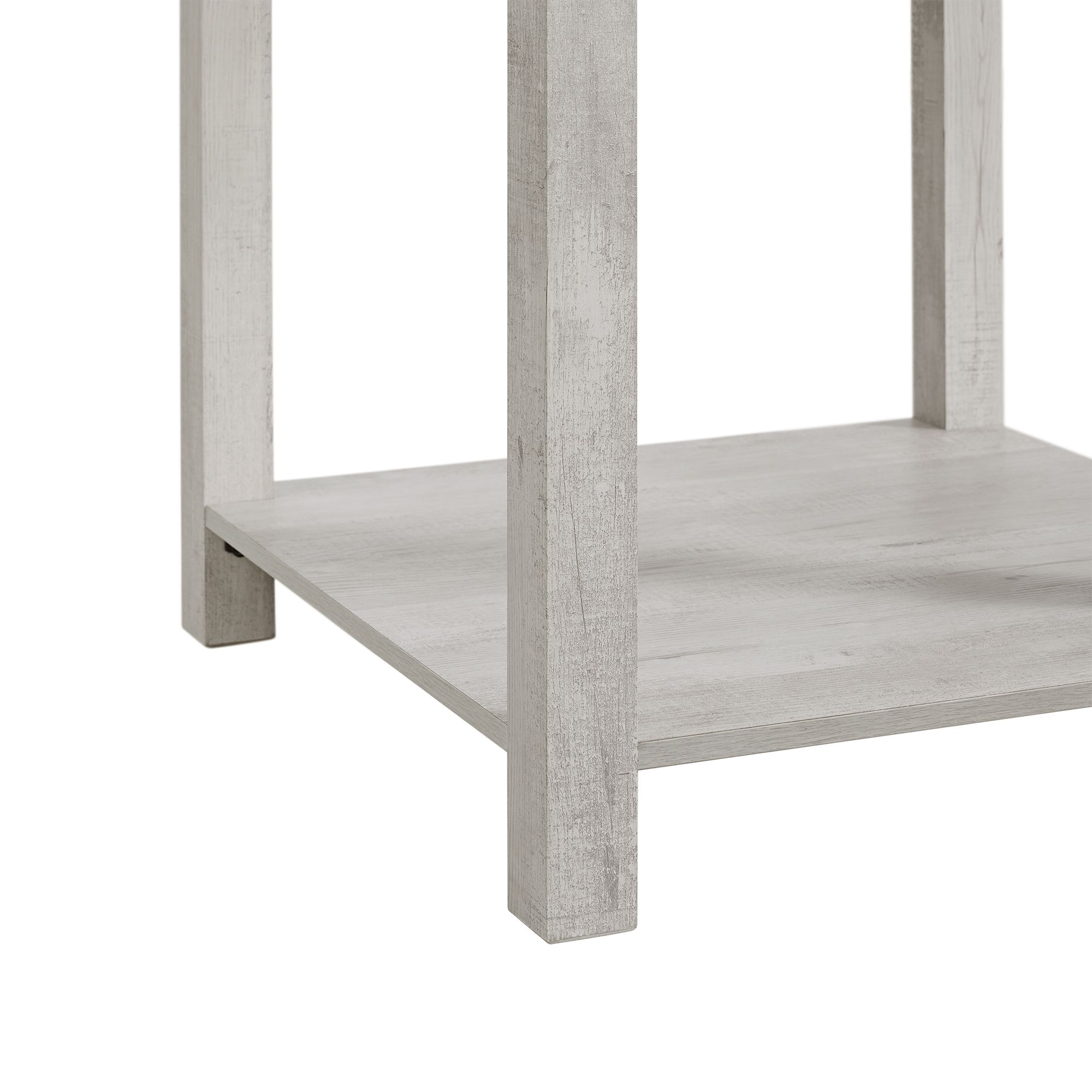 Image 4 Eleanor Off-White Wood 3-Piece Occasional Table Set more views