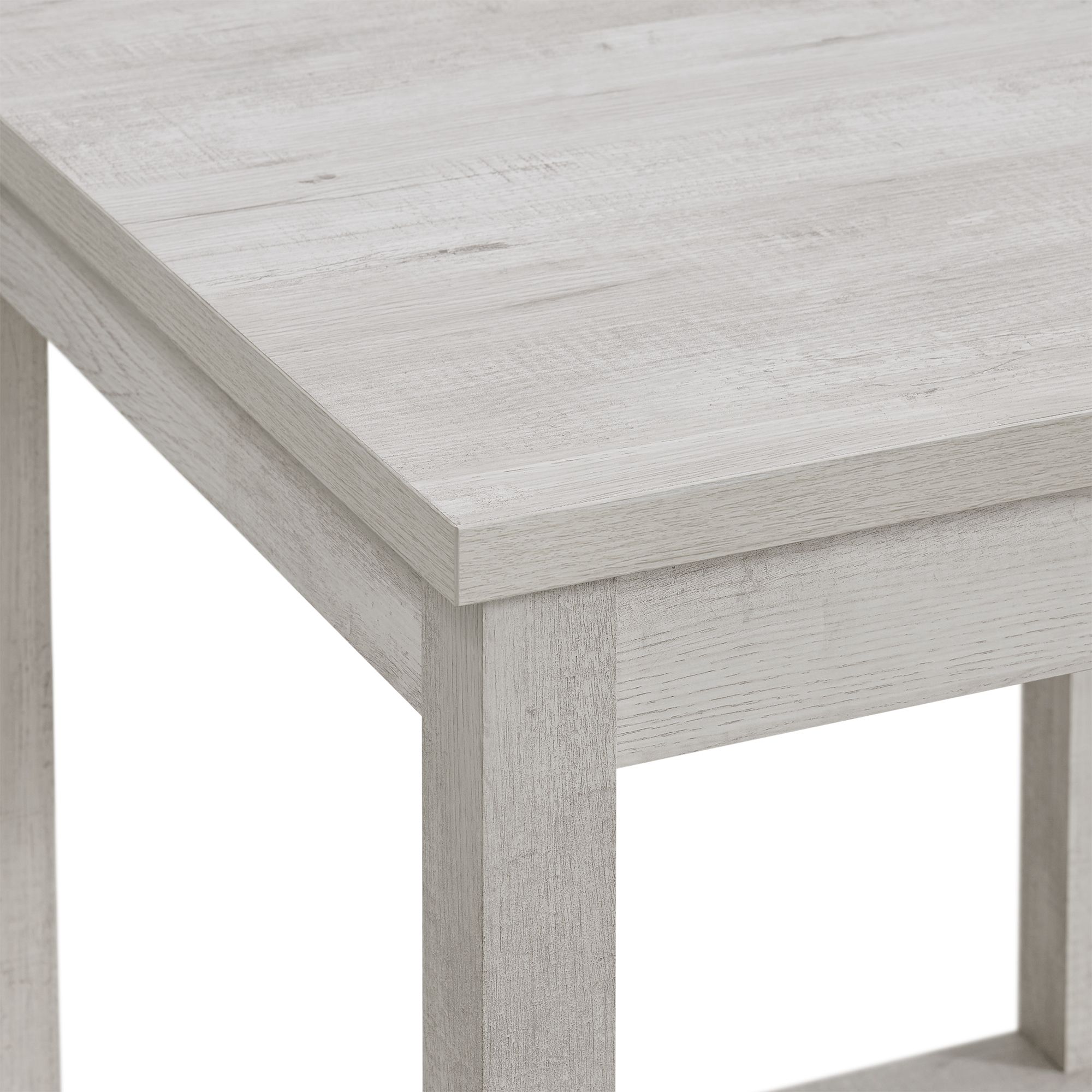 Image 5 Eleanor Off-White Wood 3-Piece Occasional Table Set more views