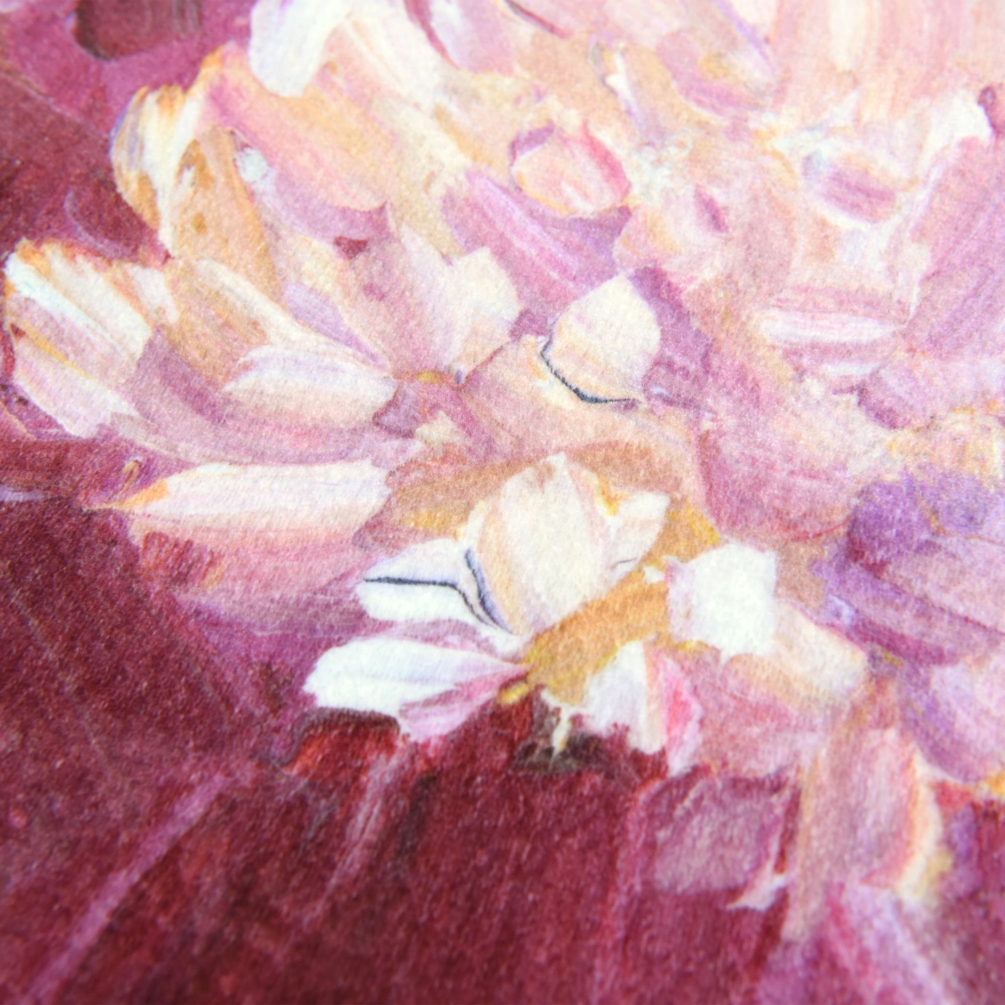 Image 3 Eleanora painterly florals Washable Art Area Rug size 5'x8' more views