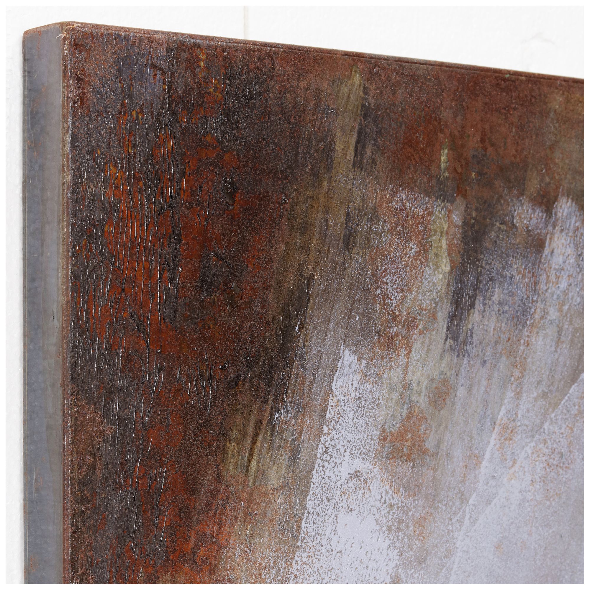 Electric Guitar" Mixed Media Iron Hand Painted Dimensional Wall Art