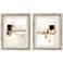 Electrical Grid 31" High 2-Piece Framed Giclee Wall Art