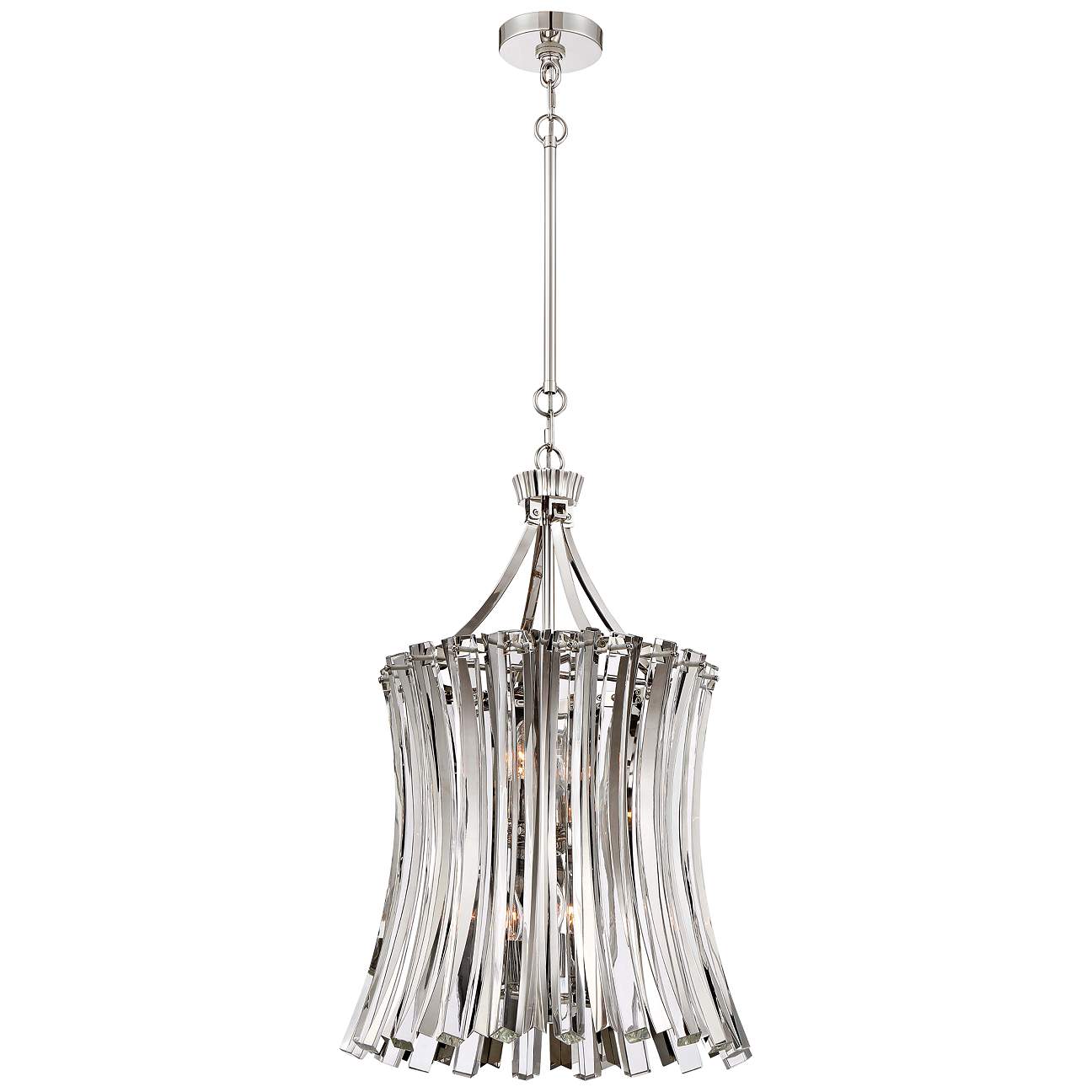 Elegance Royale 16" Wide Crystal Foyer Pendant Light - #58F58 | Lamps Plus