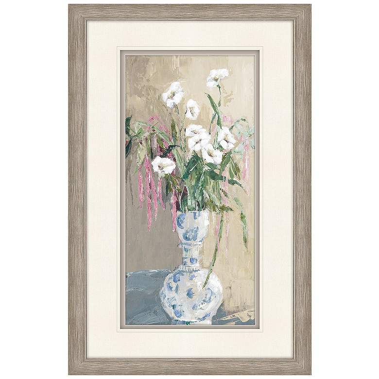 Image 2 Elegance Unfolded I 28"W x 44"H Framed Art