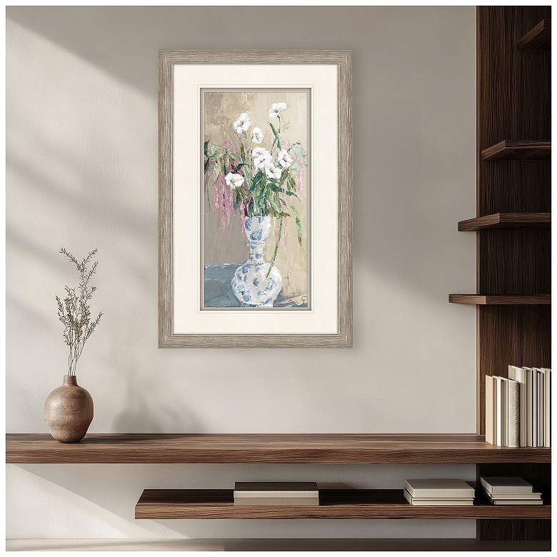Image 5 Elegance Unfolded I 28"W x 44"H Framed Art more views