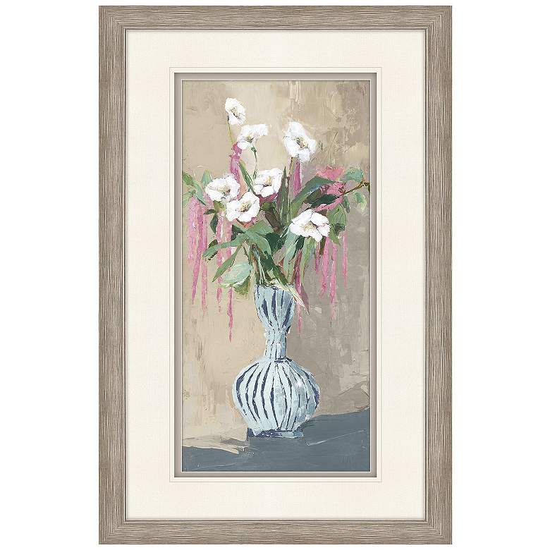 Image 2 Elegance Unfolded II 28"W x 44"H Framed Art