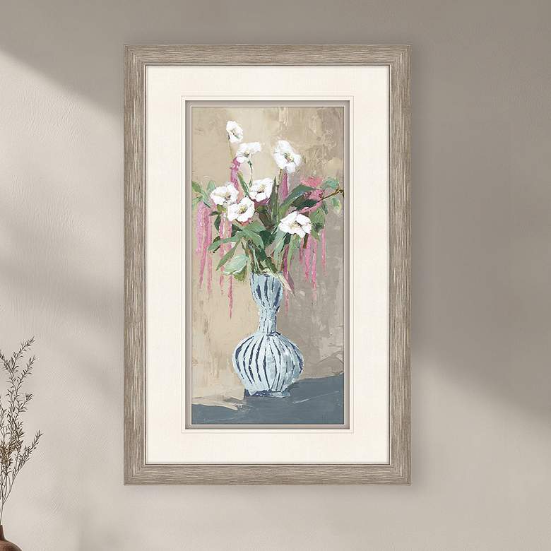 Image 1 Elegance Unfolded II 28"W x 44"H Framed Art