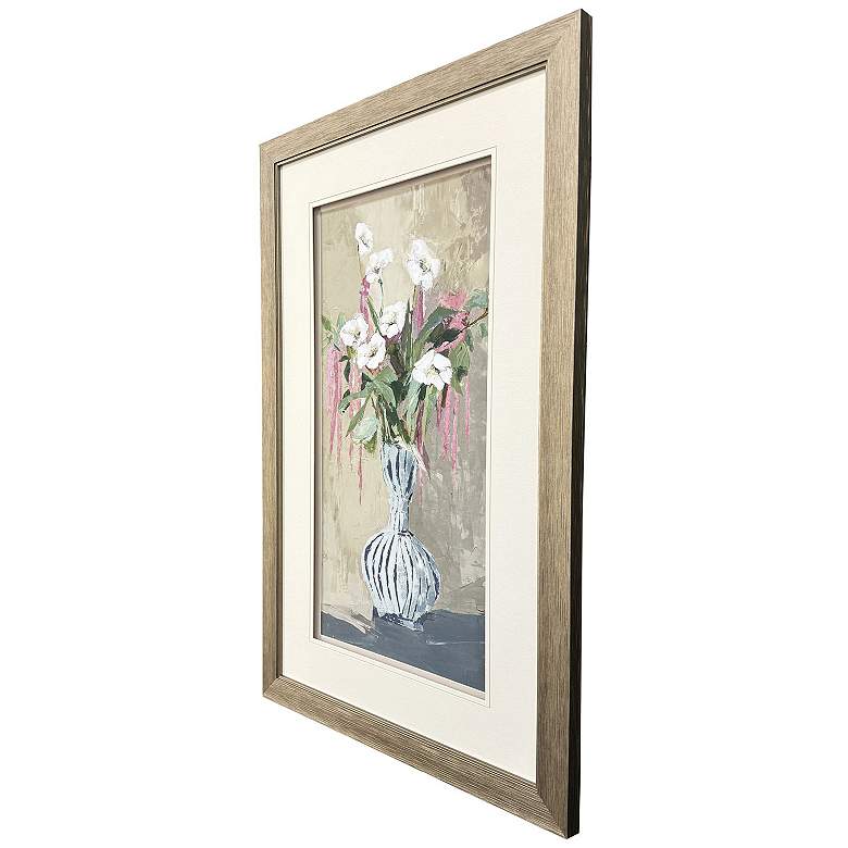 Image 3 Elegance Unfolded II 28"W x 44"H Framed Art more views