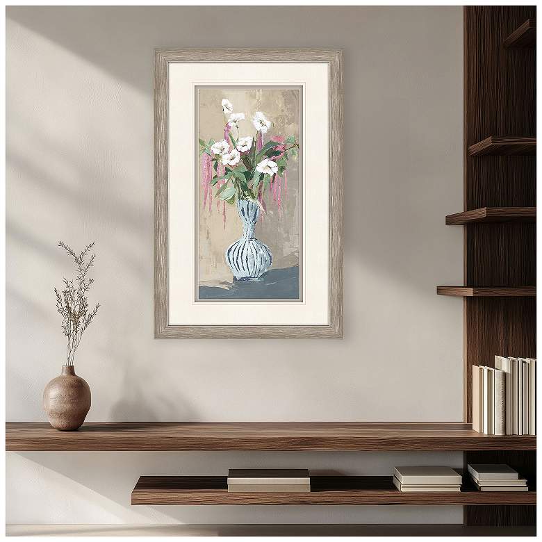 Image 5 Elegance Unfolded II 28"W x 44"H Framed Art more views