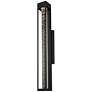 3_Elegant Amaris 32 inch LED Outdoor Wall sconce in Black more views