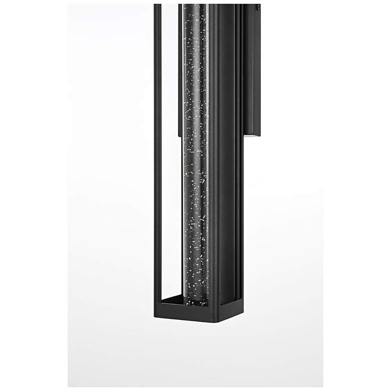 Image 5 Elegant Amaris 32 inch LED Outdoor Wall sconce in Black more views