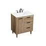 5_Elegant Baldwin 30 In. Bathroom Vanity In Natural Oak more views